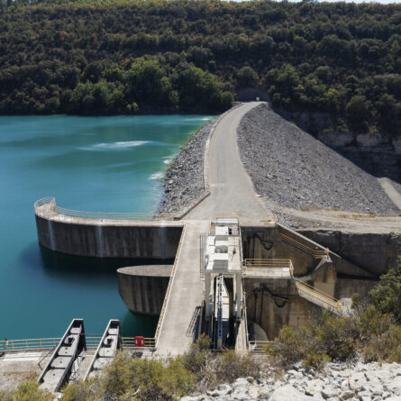 Barrage hydroelectrique d'Esparron de verdon